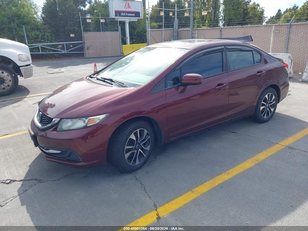 19XFB2F8XEE245402 2014 HONDA CIVIC photo no. 2
