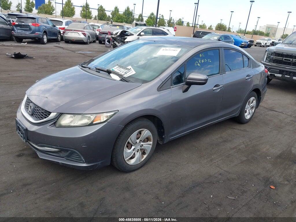 19XFB2F59EE242027 2014 HONDA CIVIC photo no. 2