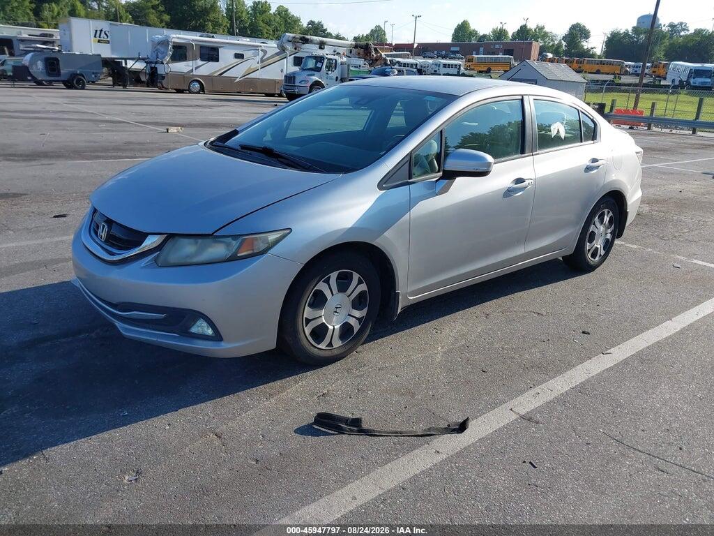 19XFB4F26EE002015 2014 HONDA CIVIC HYBRID photo no. 2