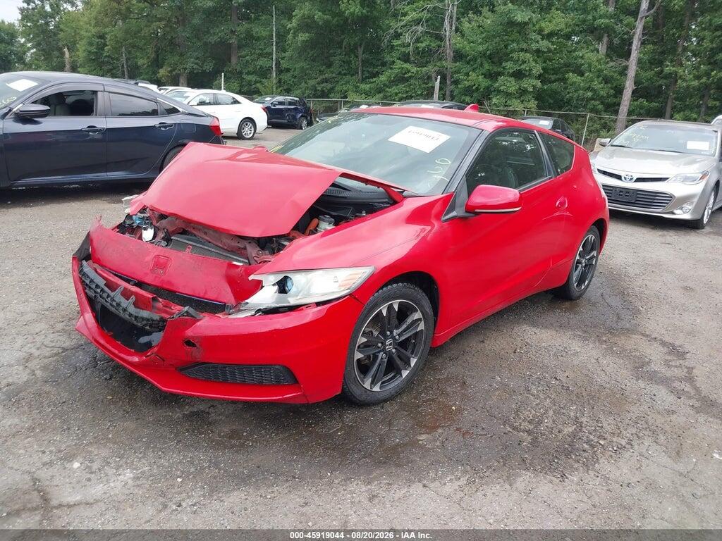 JHMZF1D47ES002301 2014 HONDA CR-Z photo no. 2