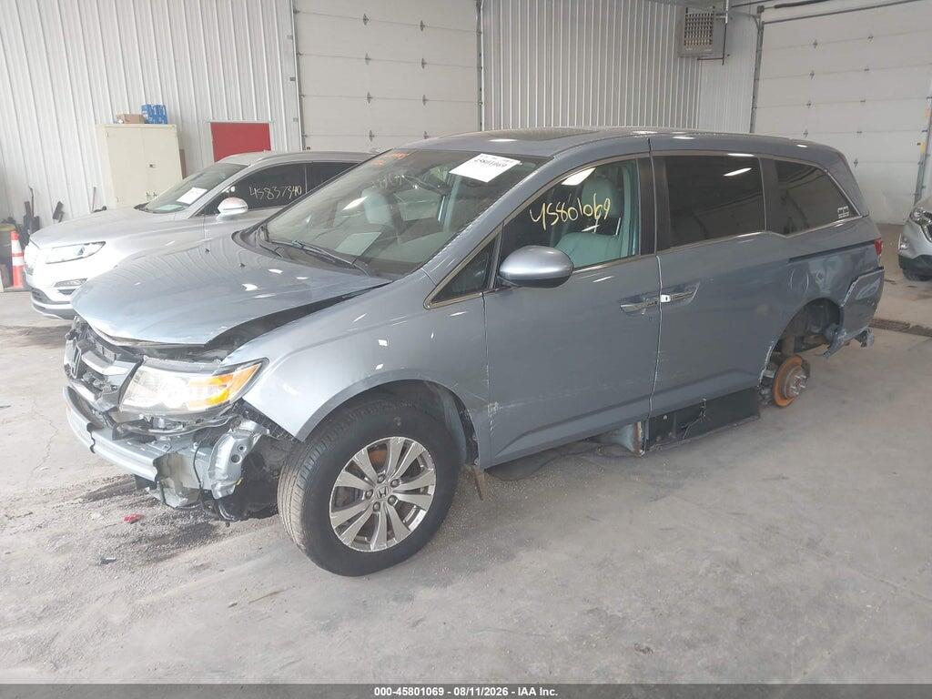 5FNRL5H69EB036007 2014 HONDA ODYSSEY photo no. 2
