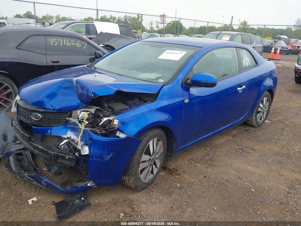 KNAFU6A2XD5664233 2013 KIA FORTE KOUP photo no. 2