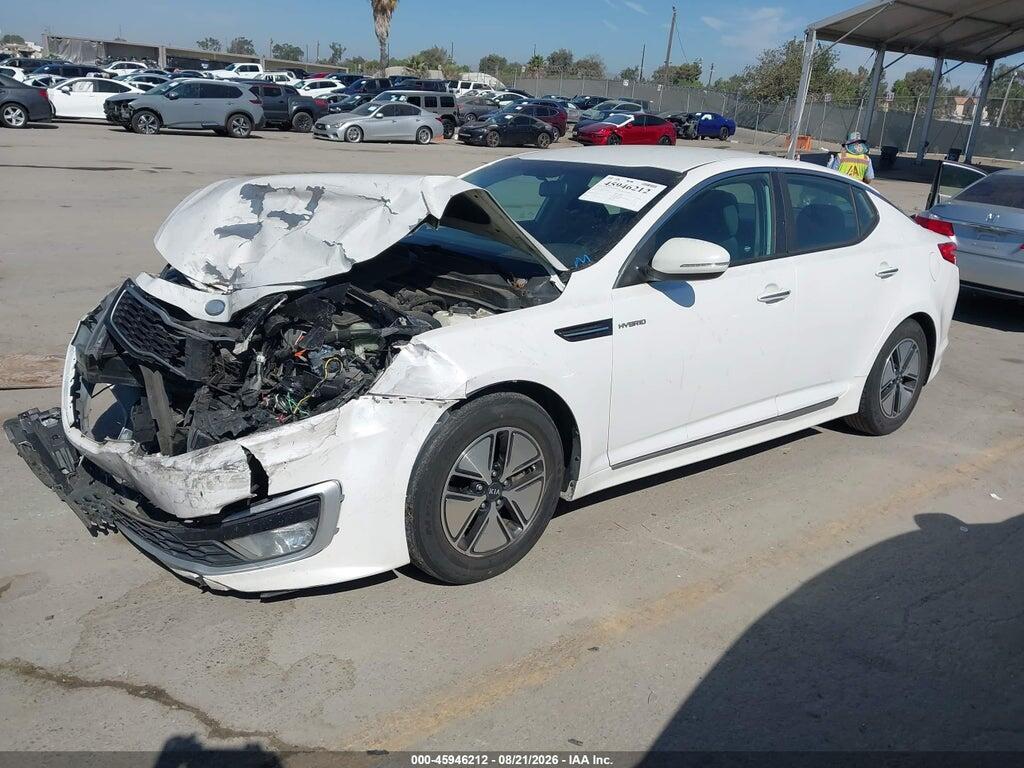 KNAGM4AD9D5039008 2013 KIA OPTIMA HYBRID photo no. 2