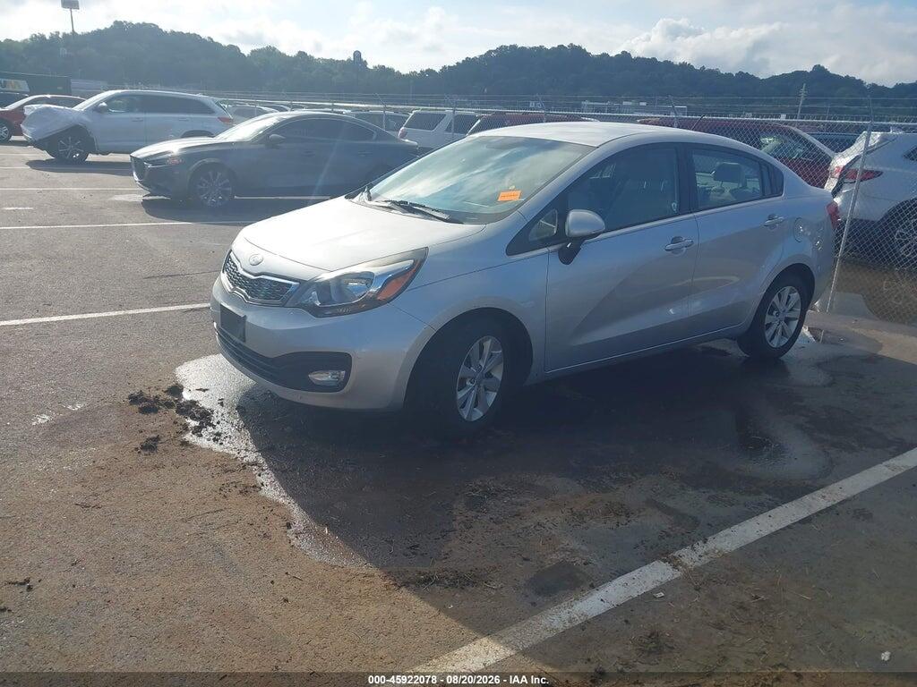 KNADN4A39D6196023 2013 KIA RIO photo no. 2