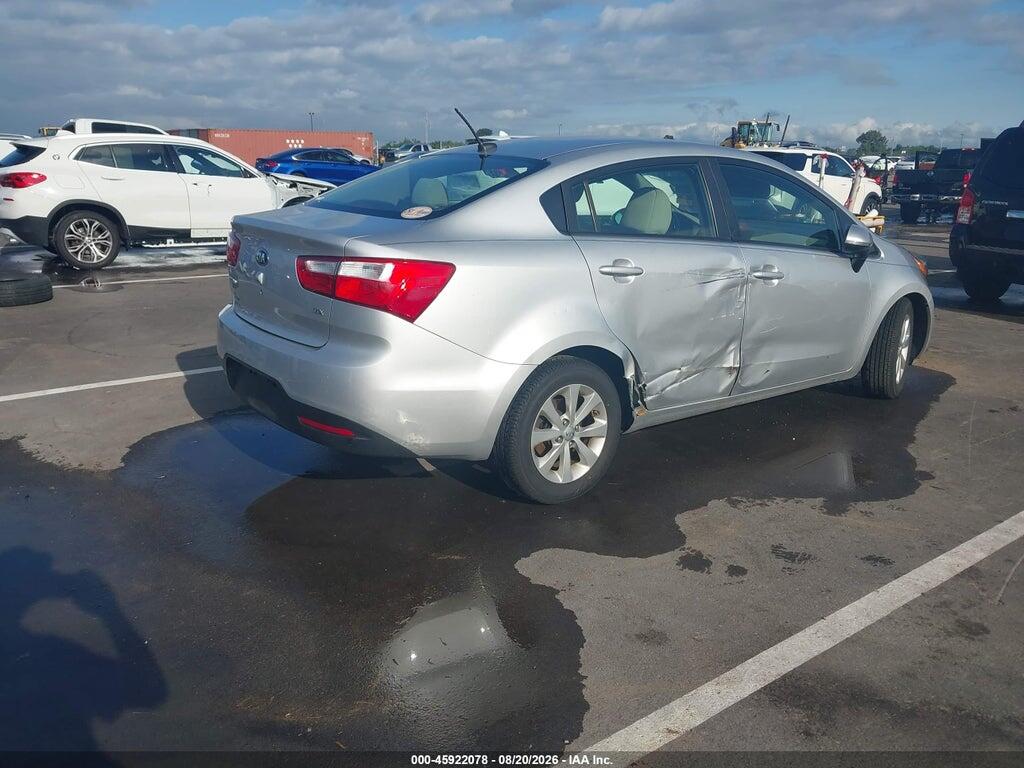 KNADN4A39D6196023 2013 KIA RIO photo no. 4