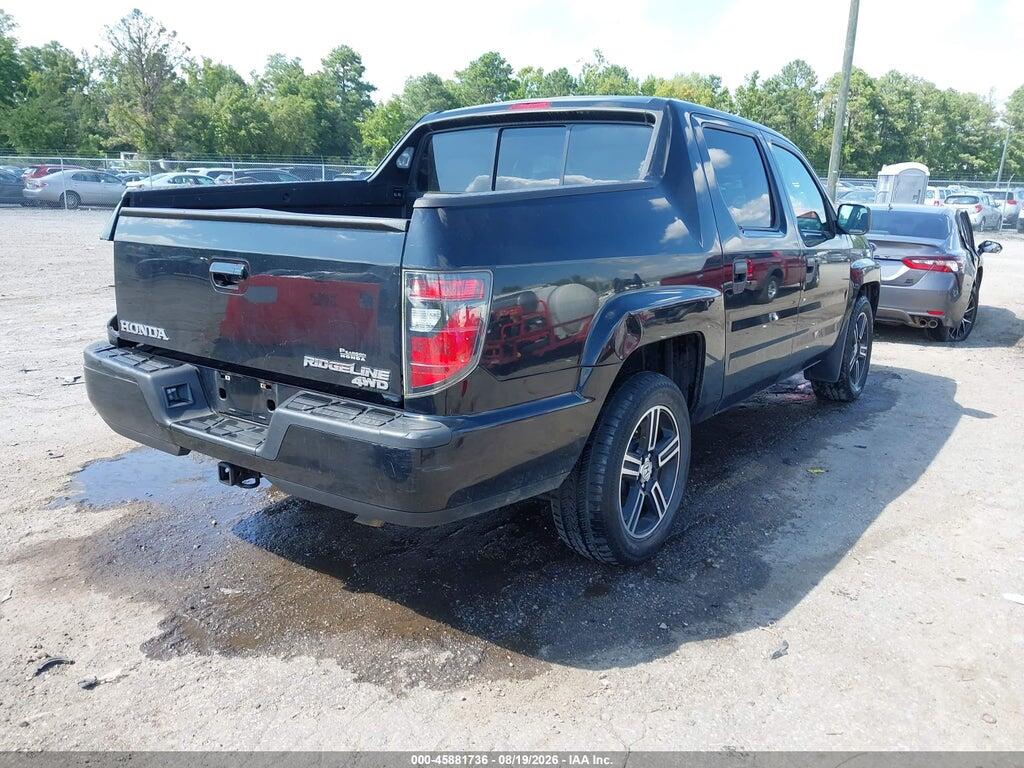 5FPYK1F76EB007672 2014 HONDA RIDGELINE photo no. 4
