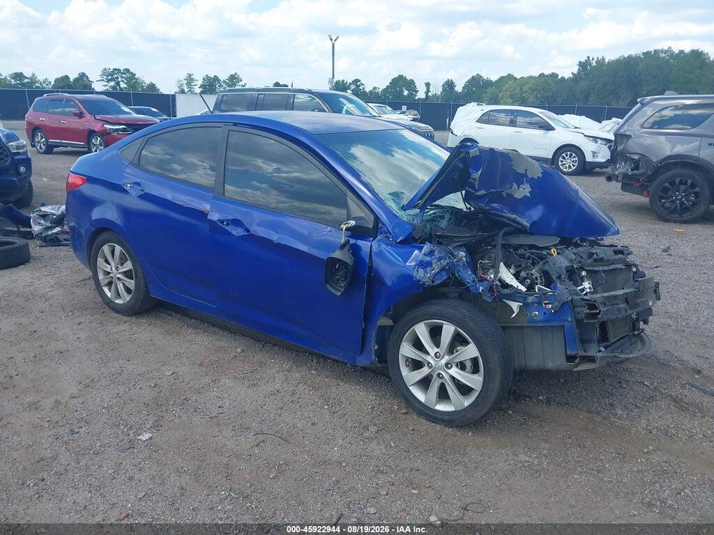 2014 HYUNDAI ACCENT KMHCU4AE4EU620459