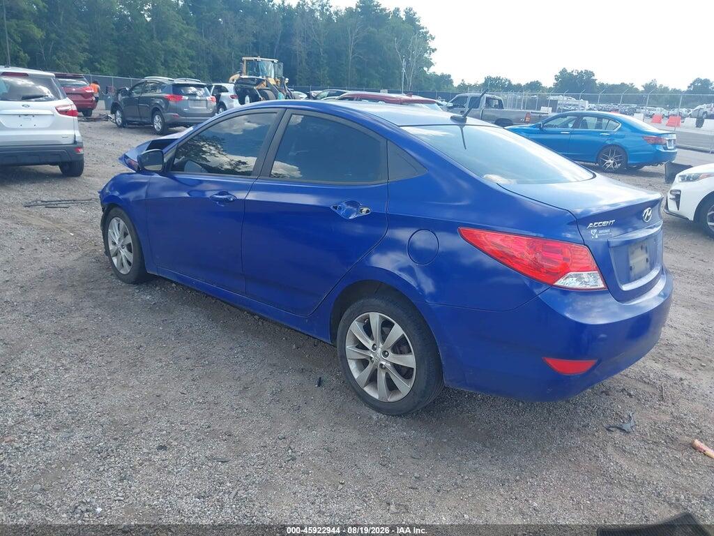 KMHCU4AE4EU620459 2014 HYUNDAI ACCENT photo no. 3