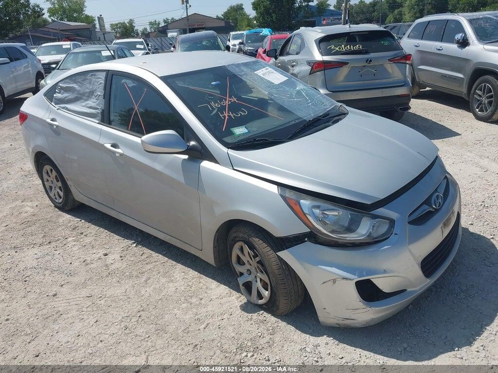 2014 HYUNDAI ACCENT KMHCT4AE2EU590591