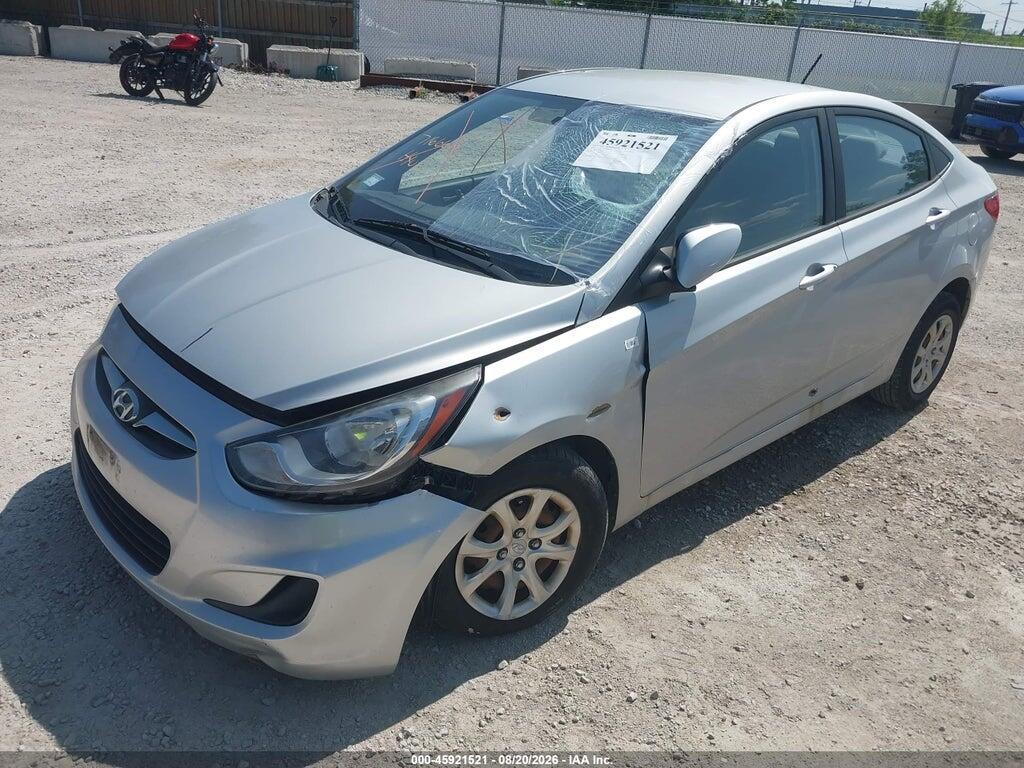 KMHCT4AE2EU590591 2014 HYUNDAI ACCENT photo no. 2