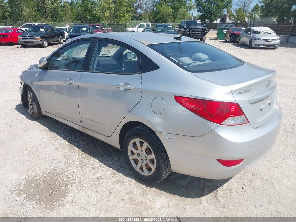 KMHCT4AE2EU590591 2014 HYUNDAI ACCENT photo no. 3