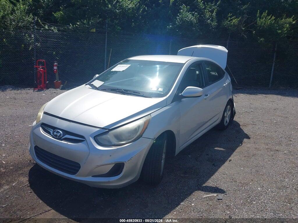 KMHCT4AE1EU590579 2014 HYUNDAI ACCENT photo no. 2