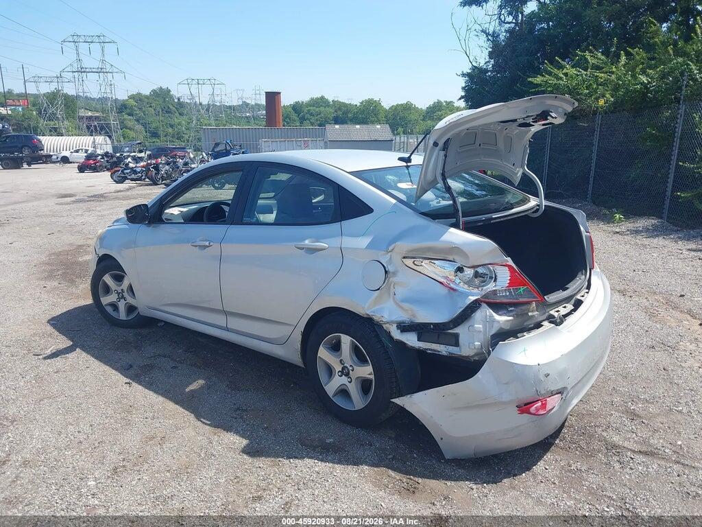 KMHCT4AE1EU590579 2014 HYUNDAI ACCENT photo no. 3