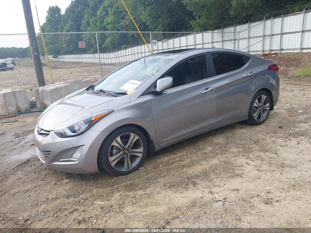 KMHDH4AH3EU170936 2014 HYUNDAI ELANTRA photo no. 2