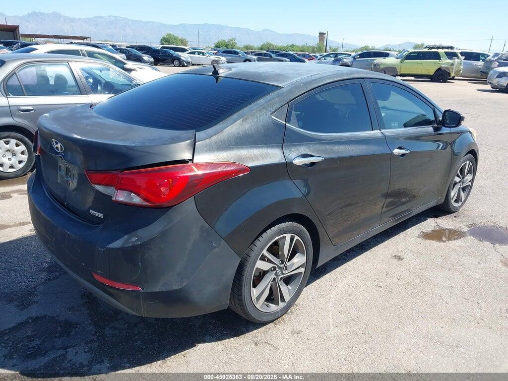 5NPDH4AE5EH482065 2014 HYUNDAI ELANTRA photo no. 4