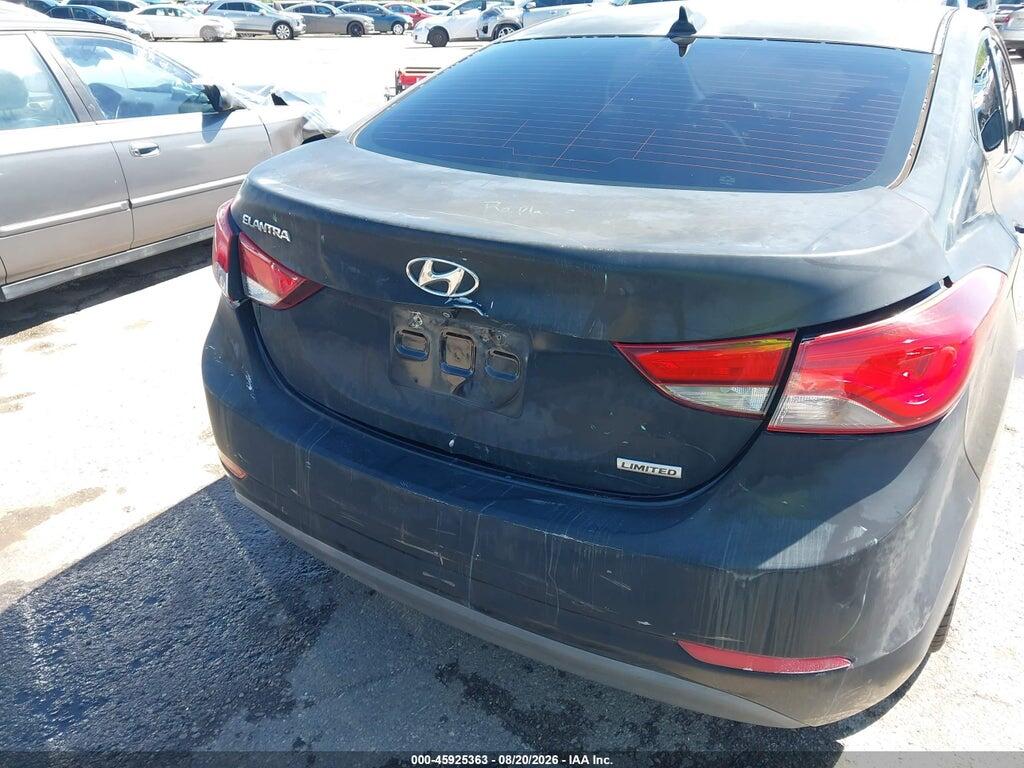 5NPDH4AE5EH482065 2014 HYUNDAI ELANTRA photo no. 6