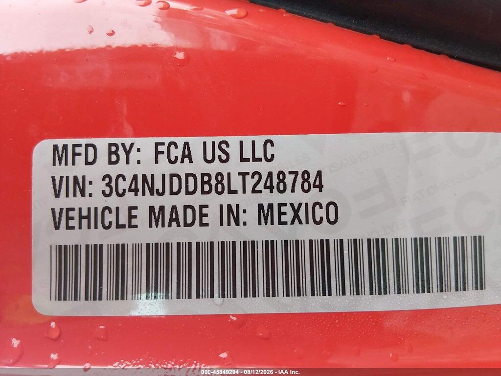 3C4NJDDB8LT248784 2020 JEEP COMPASS photo no. 9