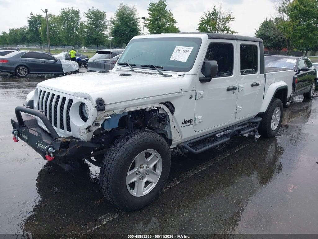 1C6HJTAG9LL207557 2020 JEEP GLADIATOR photo no. 2