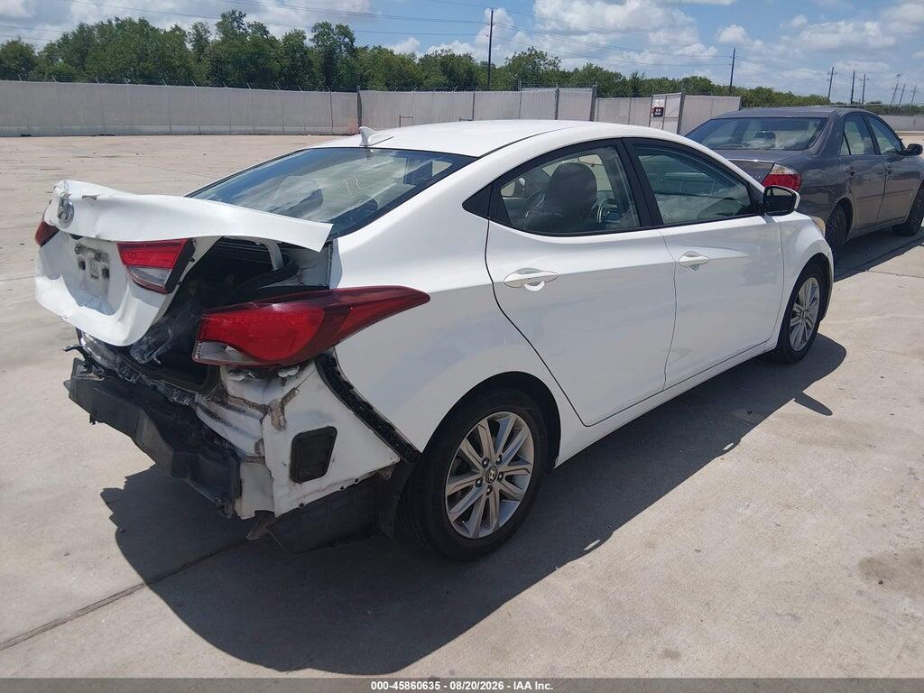 5NPDH4AE0EH475606 2014 HYUNDAI ELANTRA photo no. 4
