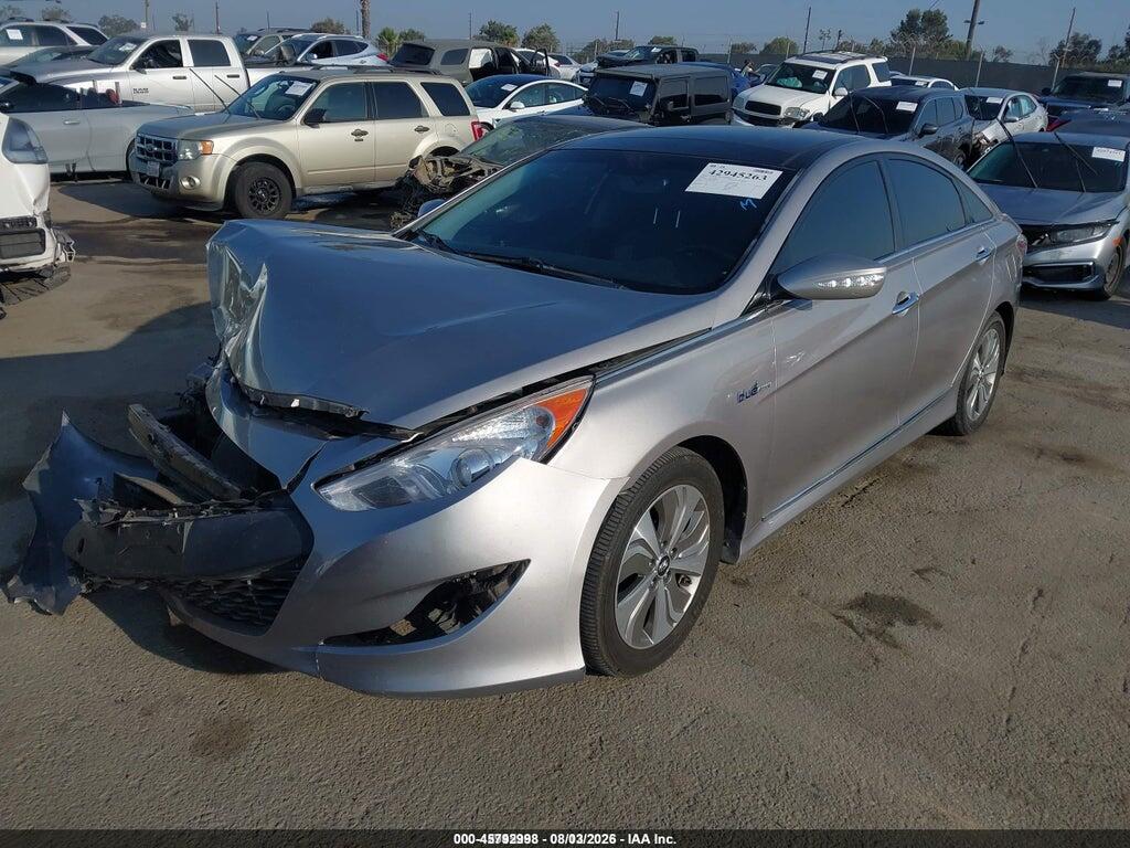 KMHEC4A45EA107368 2014 HYUNDAI SONATA HYBRID photo no. 2