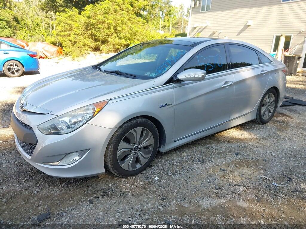 KMHEC4A46EA109968 2014 HYUNDAI SONATA HYBRID photo no. 2
