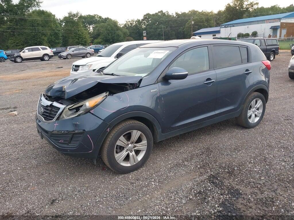 KNDPBCA26D7380906 2013 KIA SPORTAGE photo no. 2