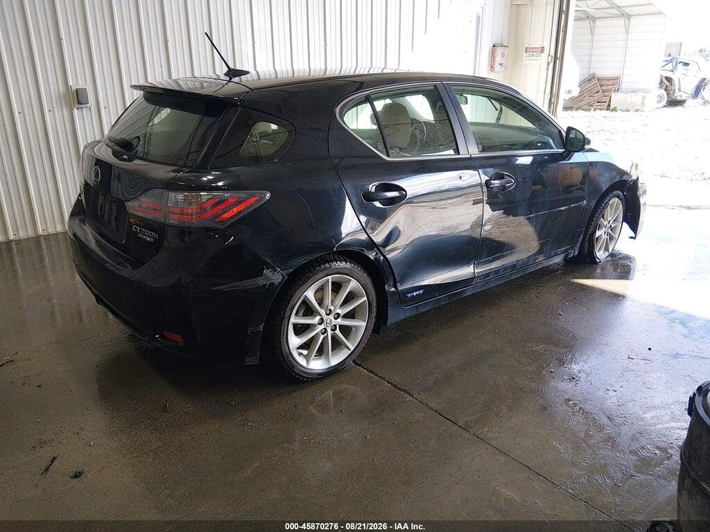 JTHKD5BH5D2129194 2013 LEXUS CT 200H photo no. 4