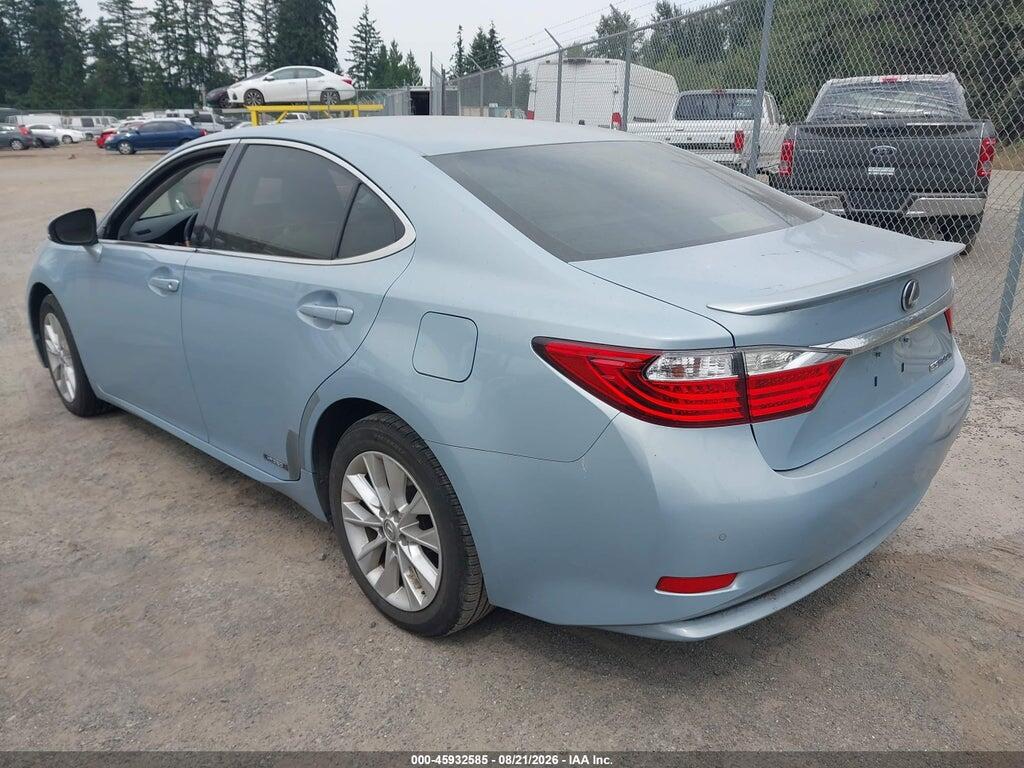 JTHBW1GG2D2022381 2013 LEXUS ES 300H photo no. 3