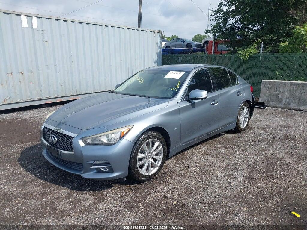 JN1BV7AR4EM699474 2014 INFINITI Q50 photo no. 2