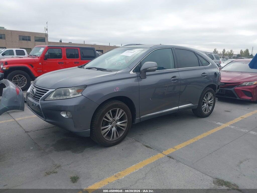 2T2ZK1BA2DC095164 2013 LEXUS RX 350 photo no. 2