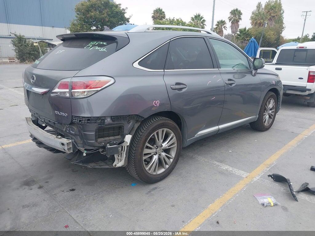 2T2ZK1BA2DC095164 2013 LEXUS RX 350 photo no. 4