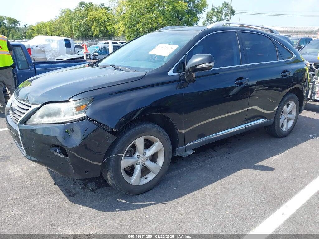 2T2BK1BA5DC164463 2013 LEXUS RX 350 photo no. 2