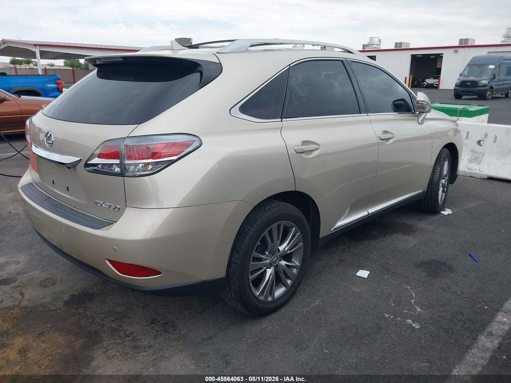 2T2BK1BA5DC202001 2013 LEXUS RX 350 photo no. 4