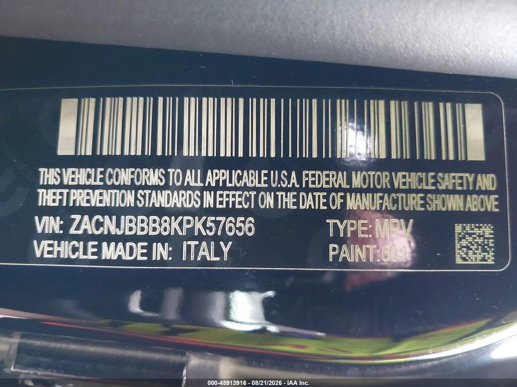 ZACNJBBB8KPK57656 2019 JEEP RENEGADE photo no. 9
