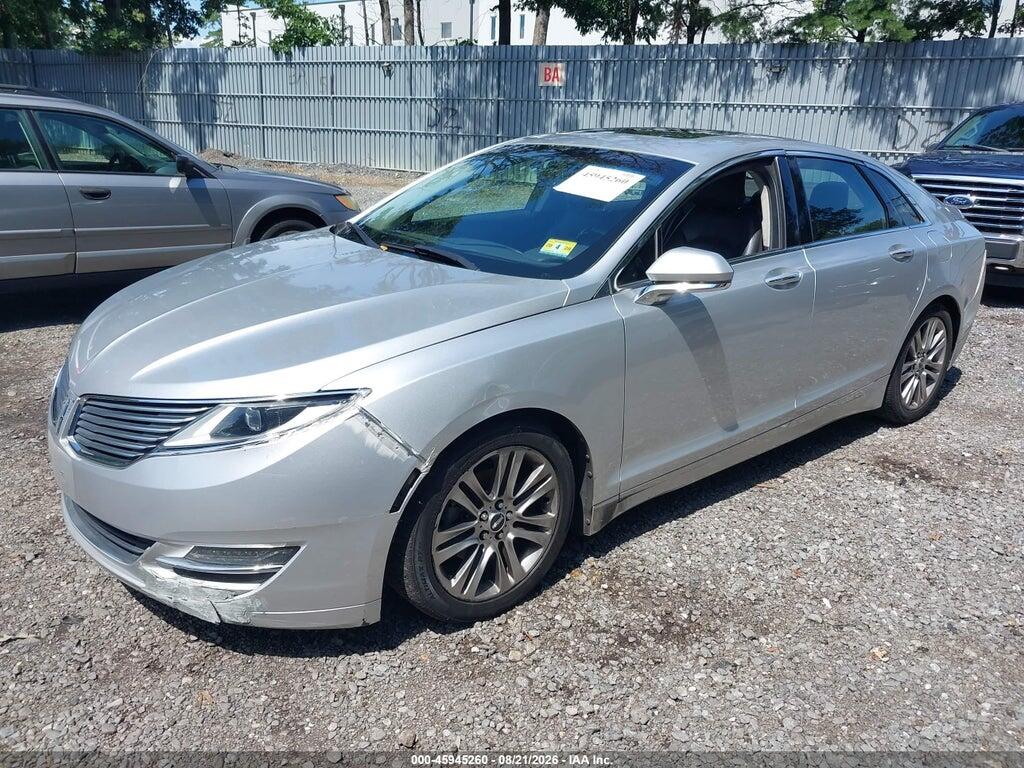 3LN6L2LU2DR804748 2013 LINCOLN MKZ HYBRID photo no. 2