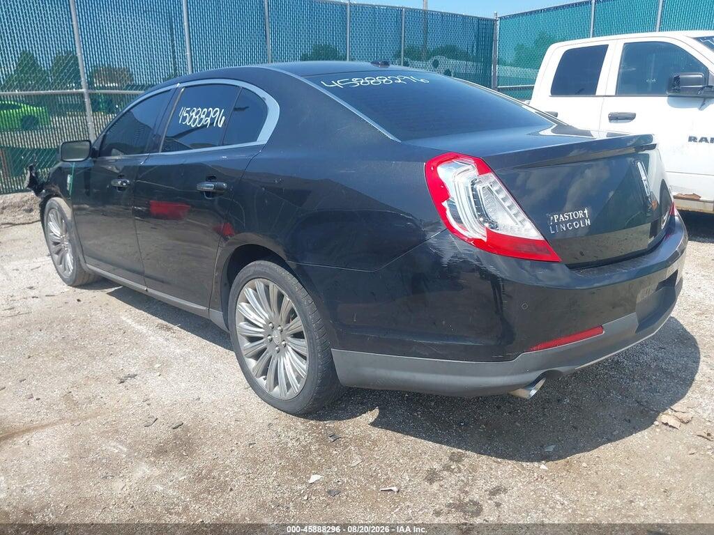 1LNHL9DK2DG602210 2013 LINCOLN MKS photo no. 3