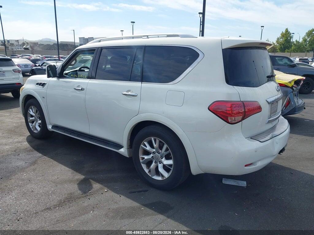 JN8AZ2ND6E9750849 2014 INFINITI QX80 photo no. 3