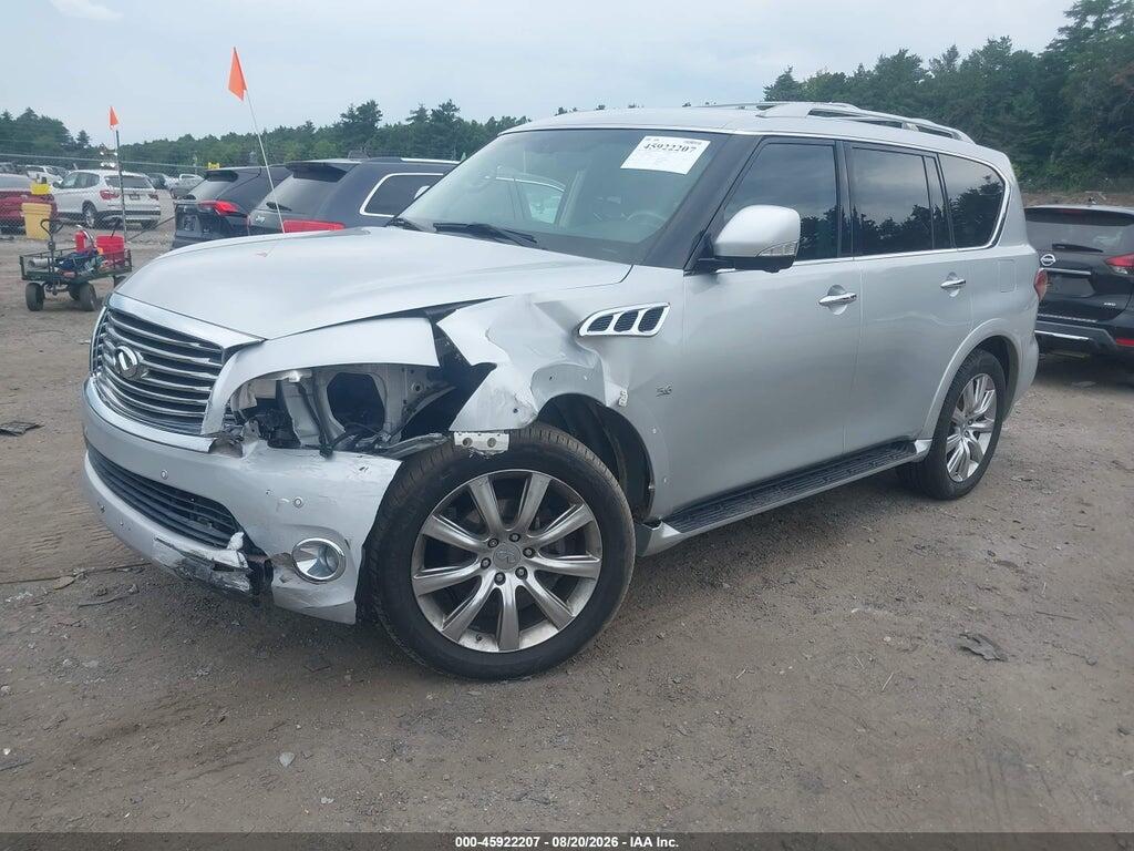 JN8AZ2NE2E9068849 2014 INFINITI QX80 photo no. 2