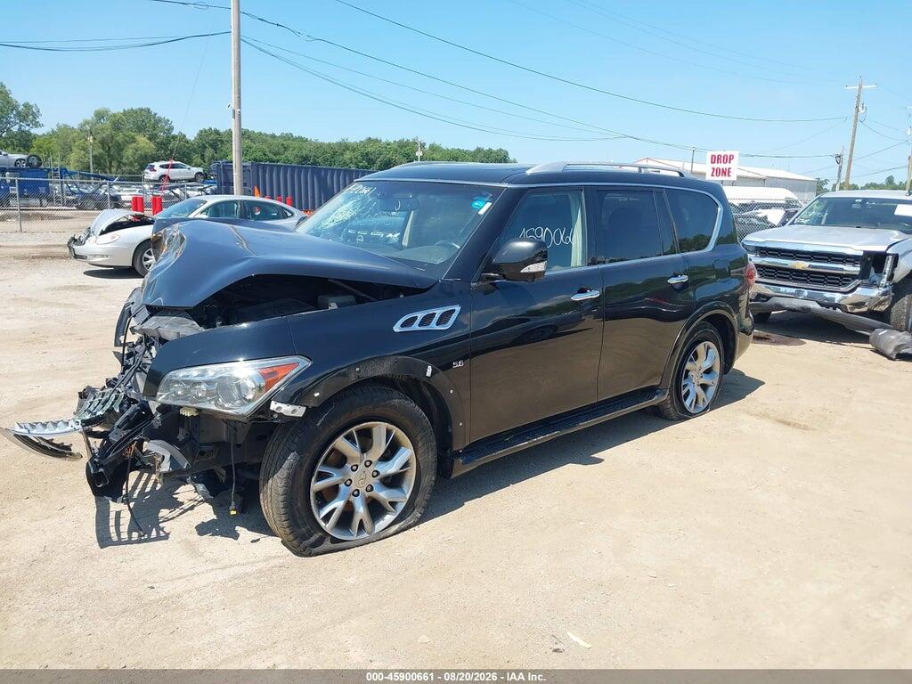 JN8AZ2NF7E9551570 2014 INFINITI QX80 photo no. 2