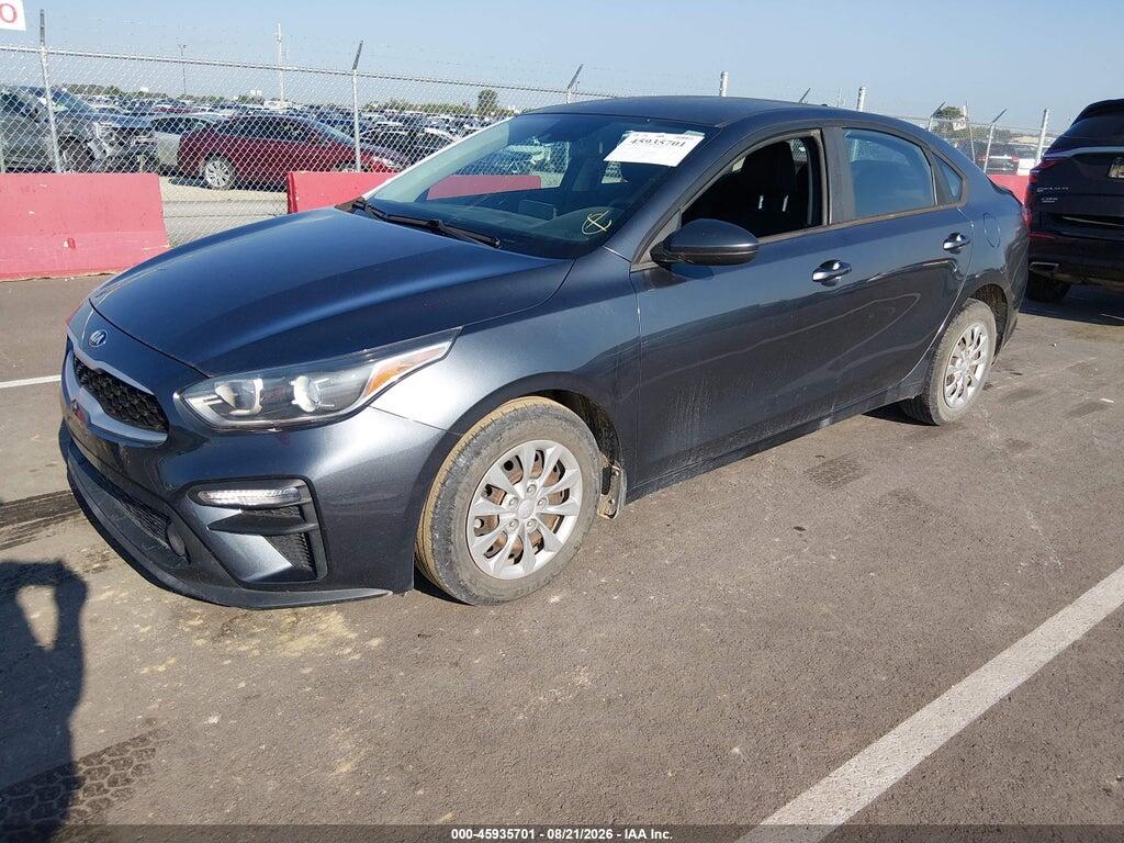 3KPF24AD1LE181554 2020 KIA FORTE photo no. 2