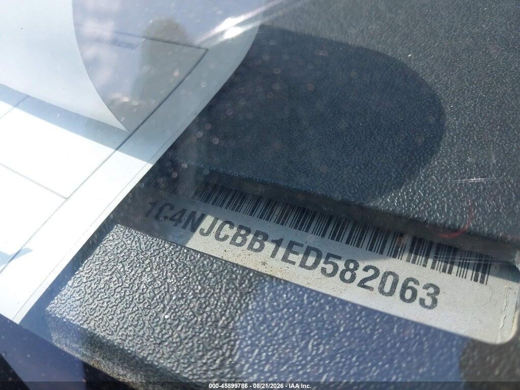 1C4NJCBB1ED582063 2014 JEEP COMPASS photo no. 9