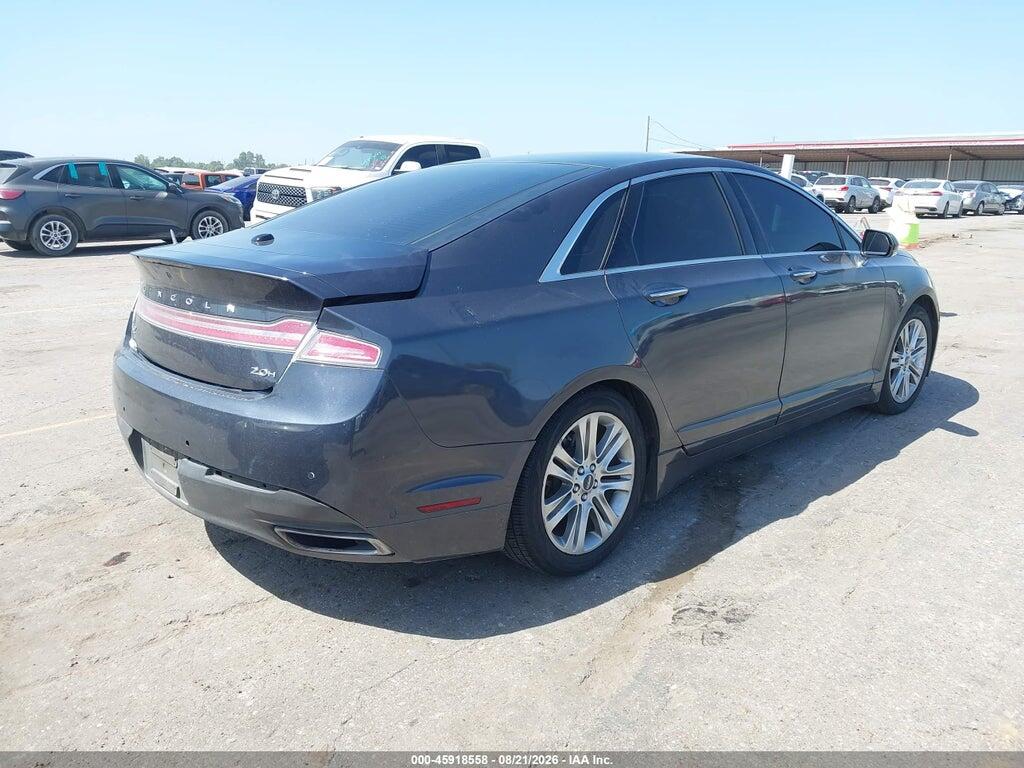 3LN6L2LU1DR805180 2013 LINCOLN MKZ HYBRID photo no. 4