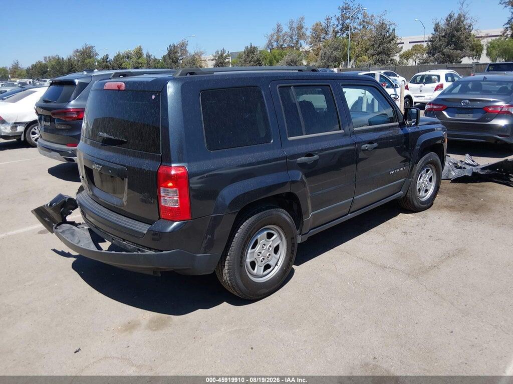 1C4NJPBA4ED618861 2014 JEEP PATRIOT photo no. 4