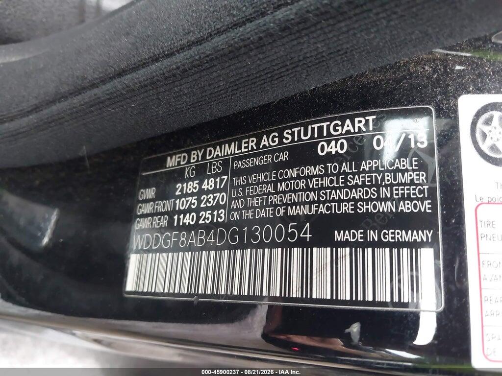 WDDGF8AB4DG130054 2013 MERCEDES-BENZ C 300 photo no. 9