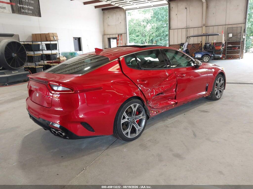 KNAE55LC5L6077536 2020 KIA STINGER photo no. 4