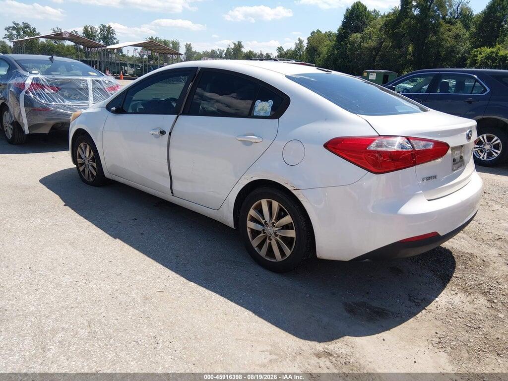 KNAFX4A63E5215430 2014 KIA FORTE photo no. 3