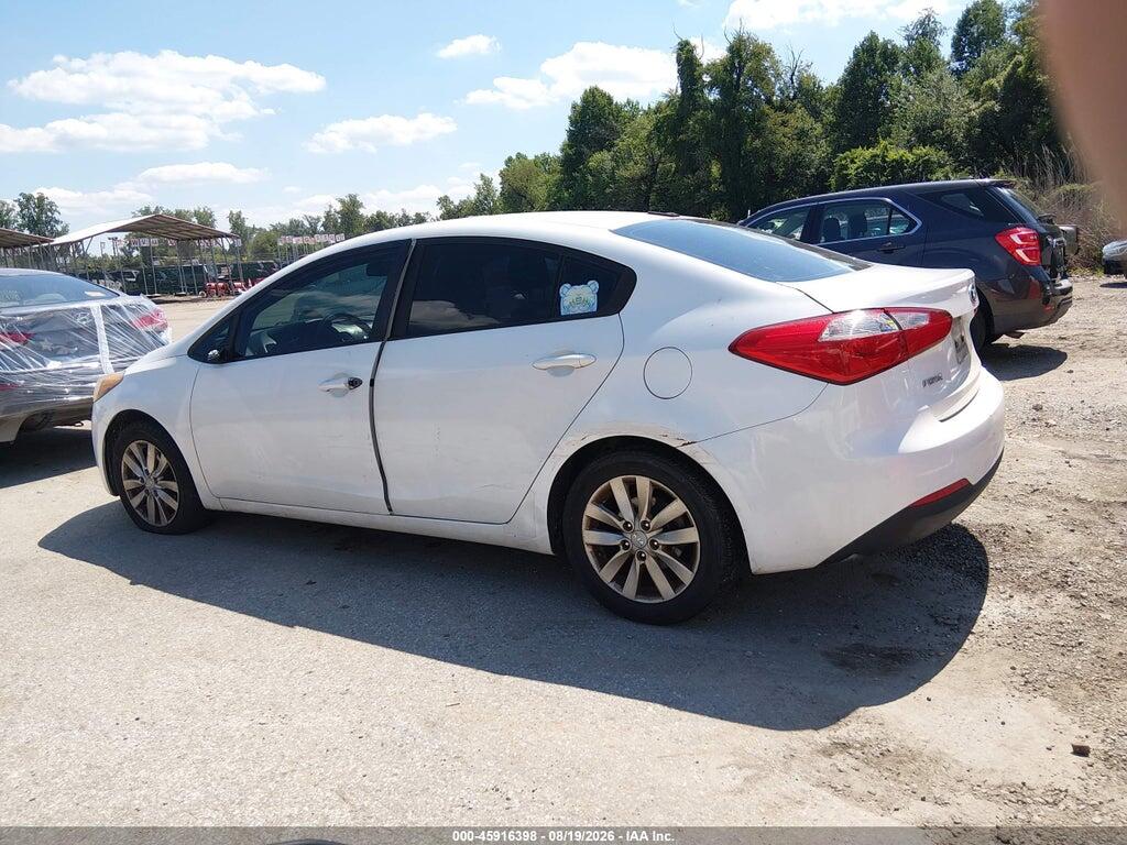 KNAFX4A63E5215430 2014 KIA FORTE photo no. 6