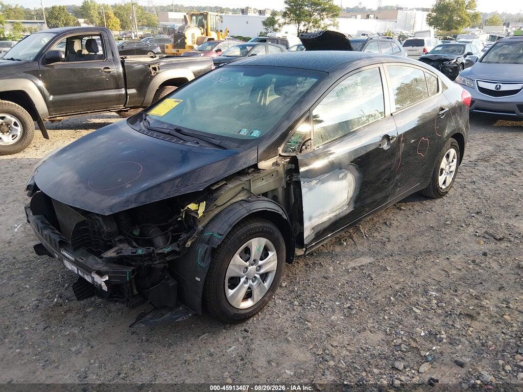 KNAFK4A61E5169076 2014 KIA FORTE photo no. 2