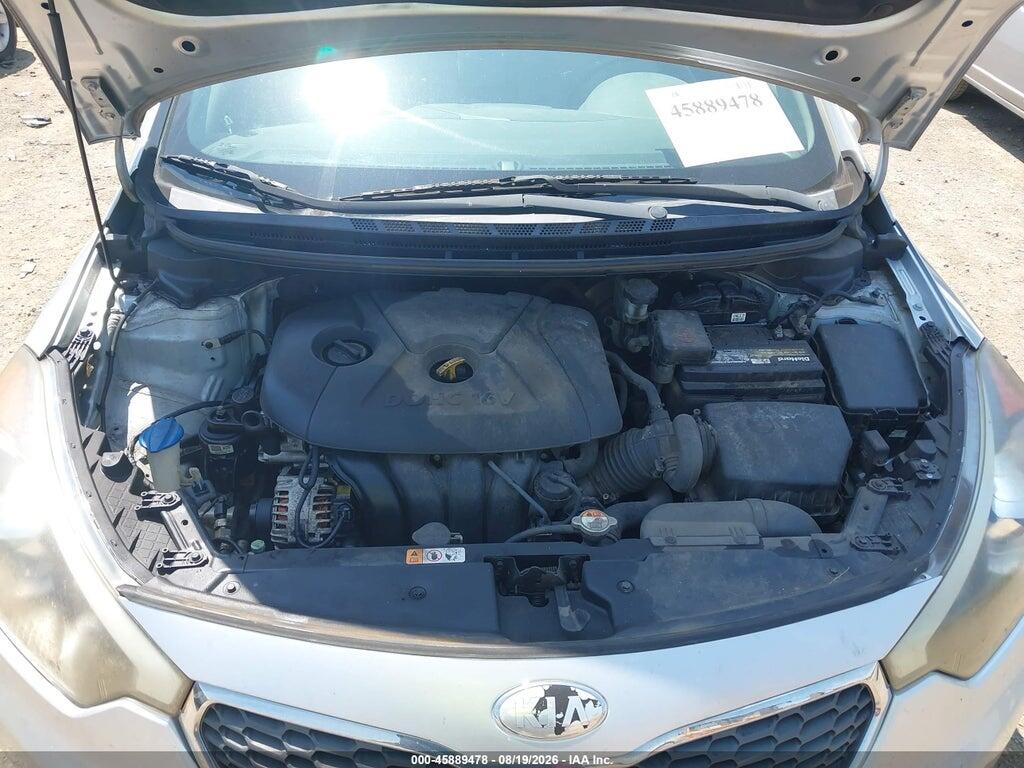 KNAFX4A64E5160700 2014 KIA FORTE photo no. 10
