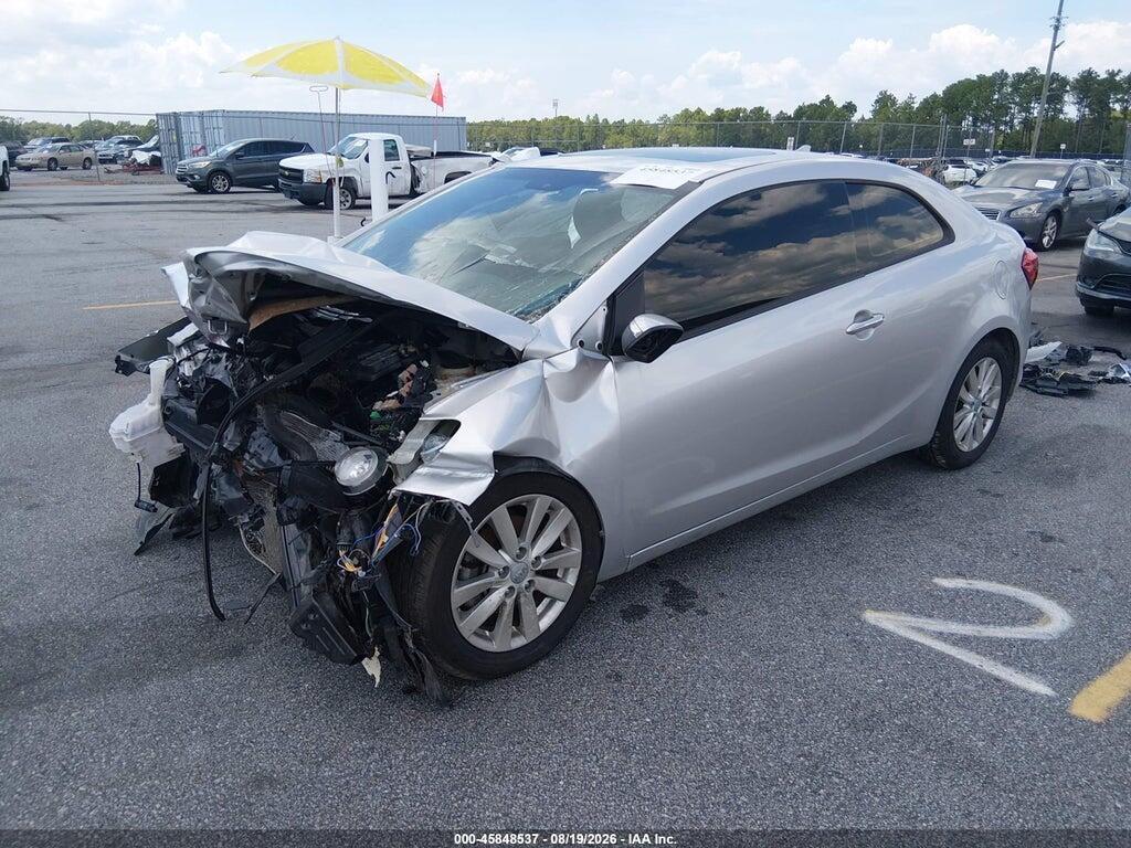 KNAFX6A82E5203332 2014 KIA FORTE KOUP photo no. 2